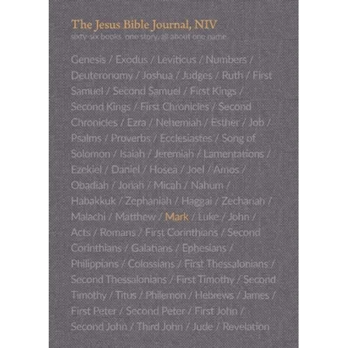 The Jesus Bible Journal, Mark, Niv, Paperback, Comfort Print