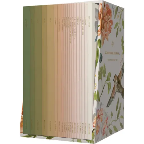 ESV Scripture Journal: New Testament Set (Artwork by Ruth Chou Simons) (Paperback)