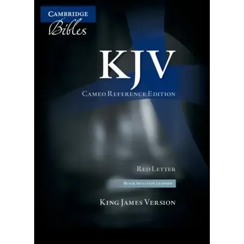 Reference Bible-KJV-Cameo