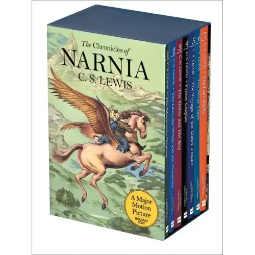 The Chronicles of Narnia Full-Color Paperback 7-Book Box Set: The Magician's Nephew, the Lion, the Witch and the Wardrobe, the Horse and His Boy, Prin