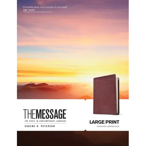 Message Bible-MS-Large Print Numbered