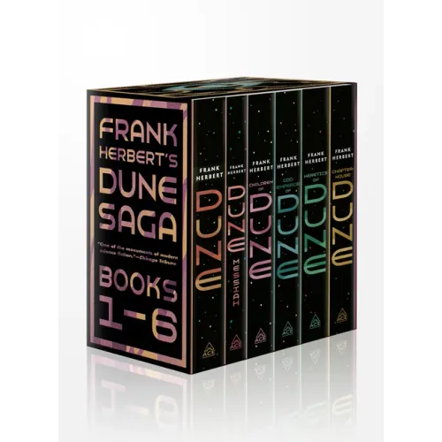 Frank Herbert's Dune Saga 6-Book Boxed Set: Dune, Dune Messiah, Children of Dune, God Emperor of Dune, Heretics of Dune, Andchapterhouse: Dune
