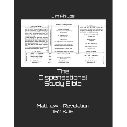 The Dispensational Study Bible: Matthew - Revelation 1611 KJB