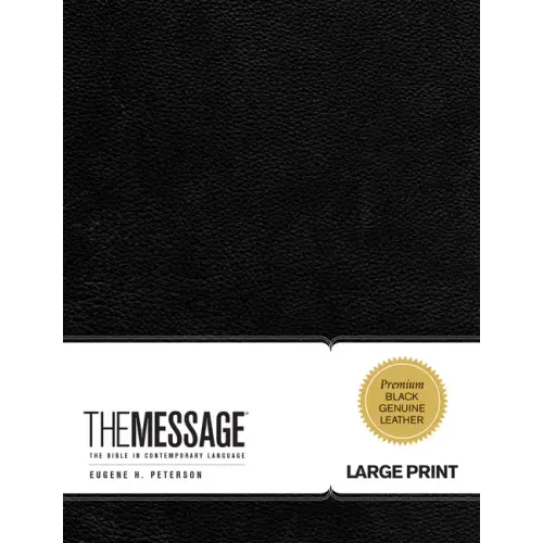 Message Large Print Bible-MS