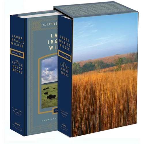 Laura Ingalls Wilder: The Little House Books: The Library of America Collection: (Two-Volume Boxed Set)