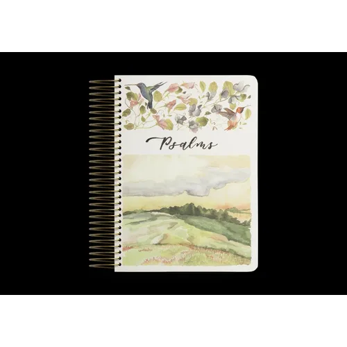 ESV Scripture Journal, Spiral-Bound Edition: Psalms (Artwork by Ruth Chou Simons) (Paperback)