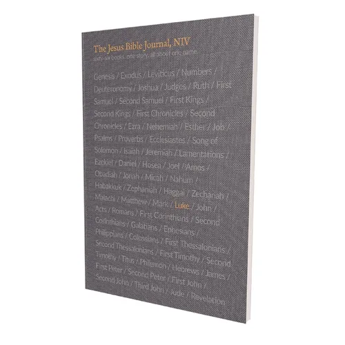 The Jesus Bible Journal, Luke, Niv, Paperback, Comfort Print