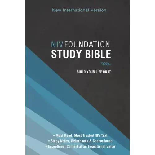 Foundation Study Bible-NIV