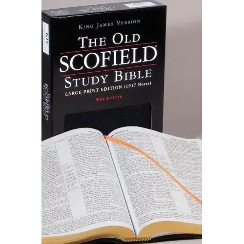 Old Scofield Study Bible-KJV-Large Print
