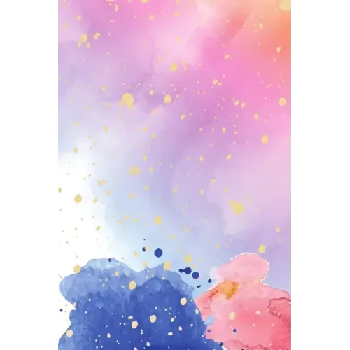 Watercolor Lined Journal