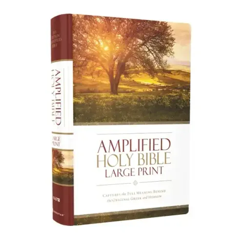 Amplified Bible-Am-Large Print: Captures the Full Meaning Behind the Original Greek and Hebrew