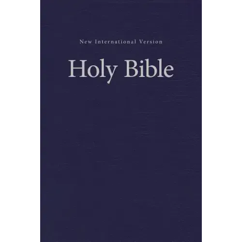 NIV, Value Pew and Worship Bible, Hardcover, Blue