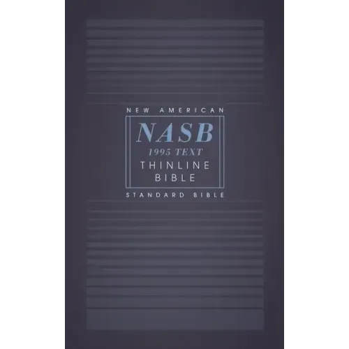 Nasb, Thinline Bible, Paperback, Red Letter Edition, 1995 Text, Comfort Print