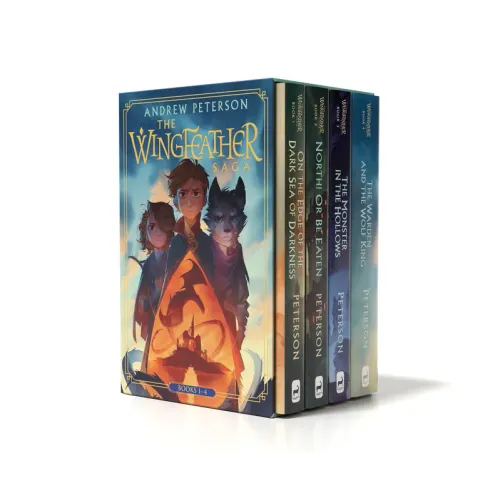 Wingfeather Saga Boxed Set: On the Edge of the Dark Sea of Darkness; North! or Be Eaten; The Monster in the Hollows; The Warden and the Wolf King