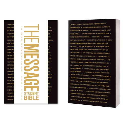 The Message Student Bible (Softcover)