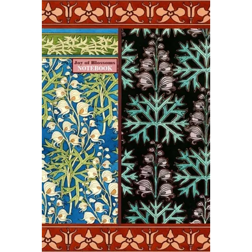 Joy of Blossoms NOTEBOOK [ruled Notebook/Journal/Diary to write in, 60 sheets, Medium Size (A5) 6x9 inches]