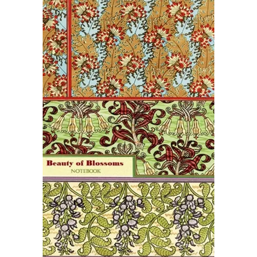 Beauty of Blossoms NOTEBOOK [ruled Notebook/Journal/Diary to write in, 60 sheets, Medium Size (A5) 6x9 inches]